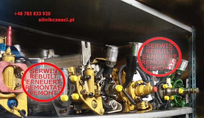 Stanadyne pompa wtryskowa regeneracja naprawa CAT Caterpillar Perkins Renault SISU JCB serwis diesel